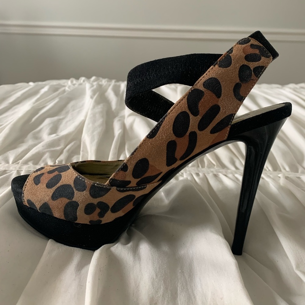 Cheetah Print Heels